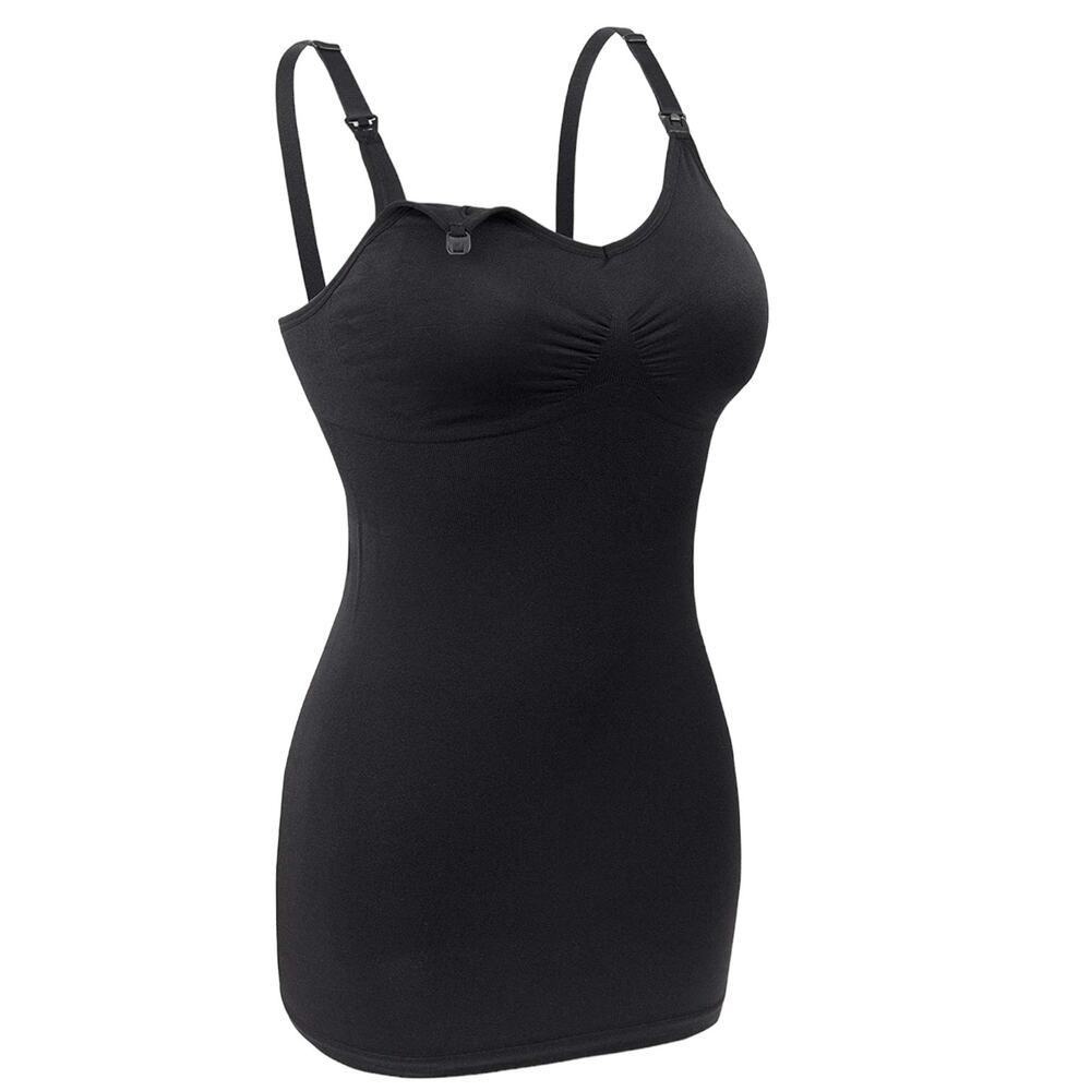 Maternity Nursing NWT Gray Built In Bra Tank Size XL